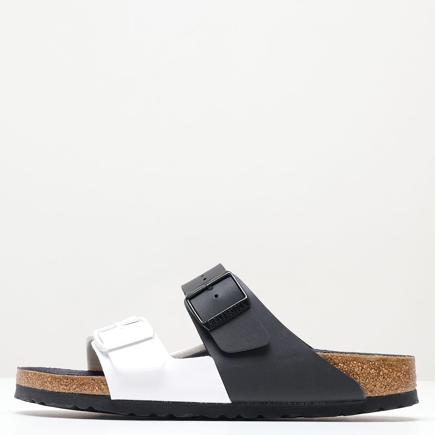 Γυναικεία Flats Arizona.Split Μαύρο ECOleather Birkenstock Γυναικεία Flats Arizona.Split Μαύρο ECOleather Birkenstock