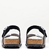 Γυναικεία Flats Arizona.Split Μαύρο ECOleather Birkenstock Γυναικεία Flats Arizona.Split Μαύρο ECOleather Birkenstock