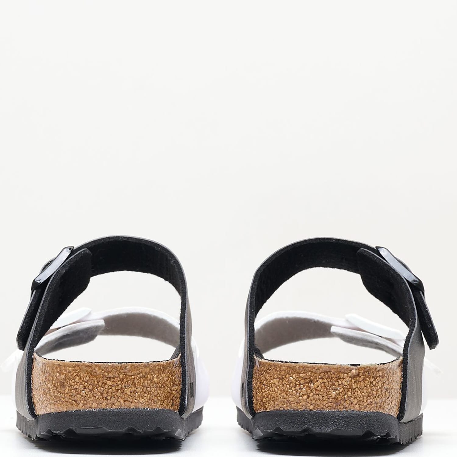 Γυναικεία Flats Arizona.Split Μαύρο ECOleather Birkenstock Γυναικεία Flats Arizona.Split Μαύρο ECOleather Birkenstock