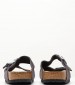 Men Flip Flops & Sandals Arizona.Velvet Grey Buckskin Birkenstock