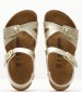 Kids Flip Flops & Sandals Electric.Rio Gold ECOleather Birkenstock