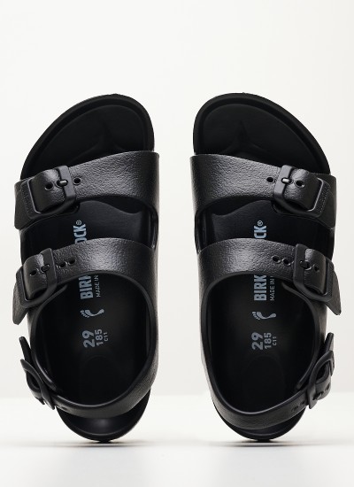 Kids Flip Flops & Sandals Eva.Milano Black Rubber Birkenstock