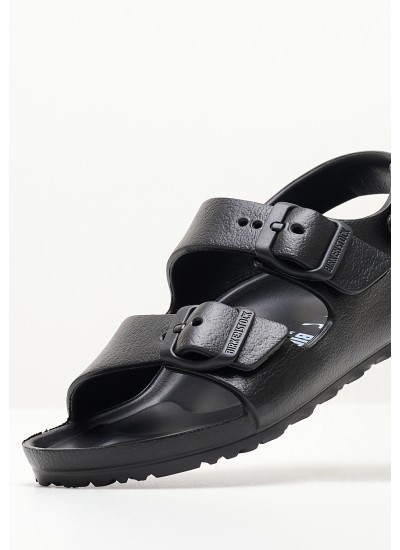 Kids Flip Flops & Sandals Eva.Milano Black Rubber Birkenstock