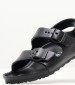 Kids Flip Flops & Sandals Eva.Milano Black Rubber Birkenstock