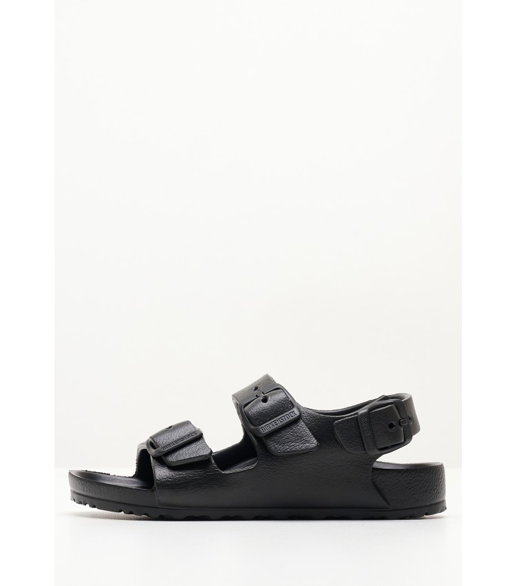 Kids Flip Flops & Sandals Eva.Milano Black Rubber Birkenstock