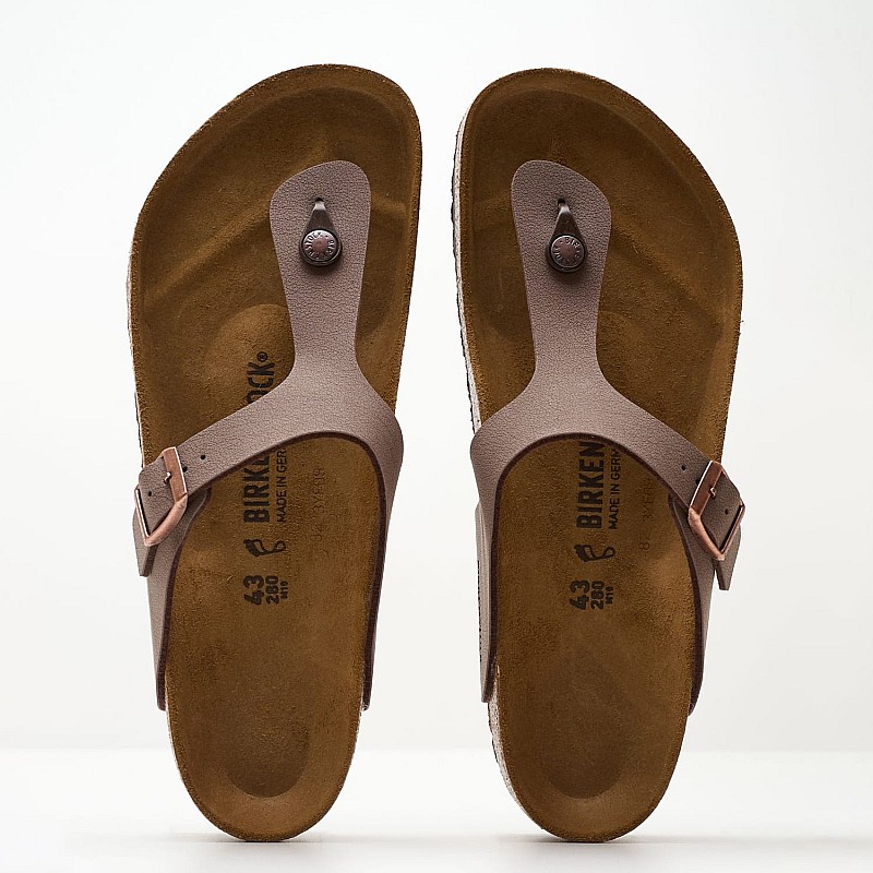 Ανδρικές Σαγιονάρες & Πέδιλα Gizeh.Bs.M Καφέ ECOleather Birkenstock