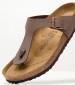 Ανδρικές Σαγιονάρες & Πέδιλα Gizeh.Bs.M Καφέ ECOleather Birkenstock