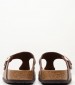 Ανδρικές Σαγιονάρες & Πέδιλα Gizeh.Bs.M Καφέ ECOleather Birkenstock