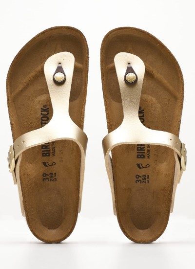 Γυναικεία Flats Madrid.Bf Μπρονζέ ECOleather Birkenstock