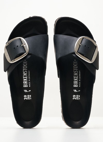 Women Flats Gizeh.BS Anthracite Leather Birkenstock