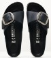 Γυναικεία Flats Madrid.Hex.Bl Μαύρο Δέρμα Birkenstock