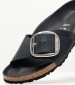 Γυναικεία Flats Madrid.Hex.Bl Μαύρο Δέρμα Birkenstock