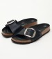 Γυναικεία Flats Madrid.Hex.Bl Μαύρο Δέρμα Birkenstock