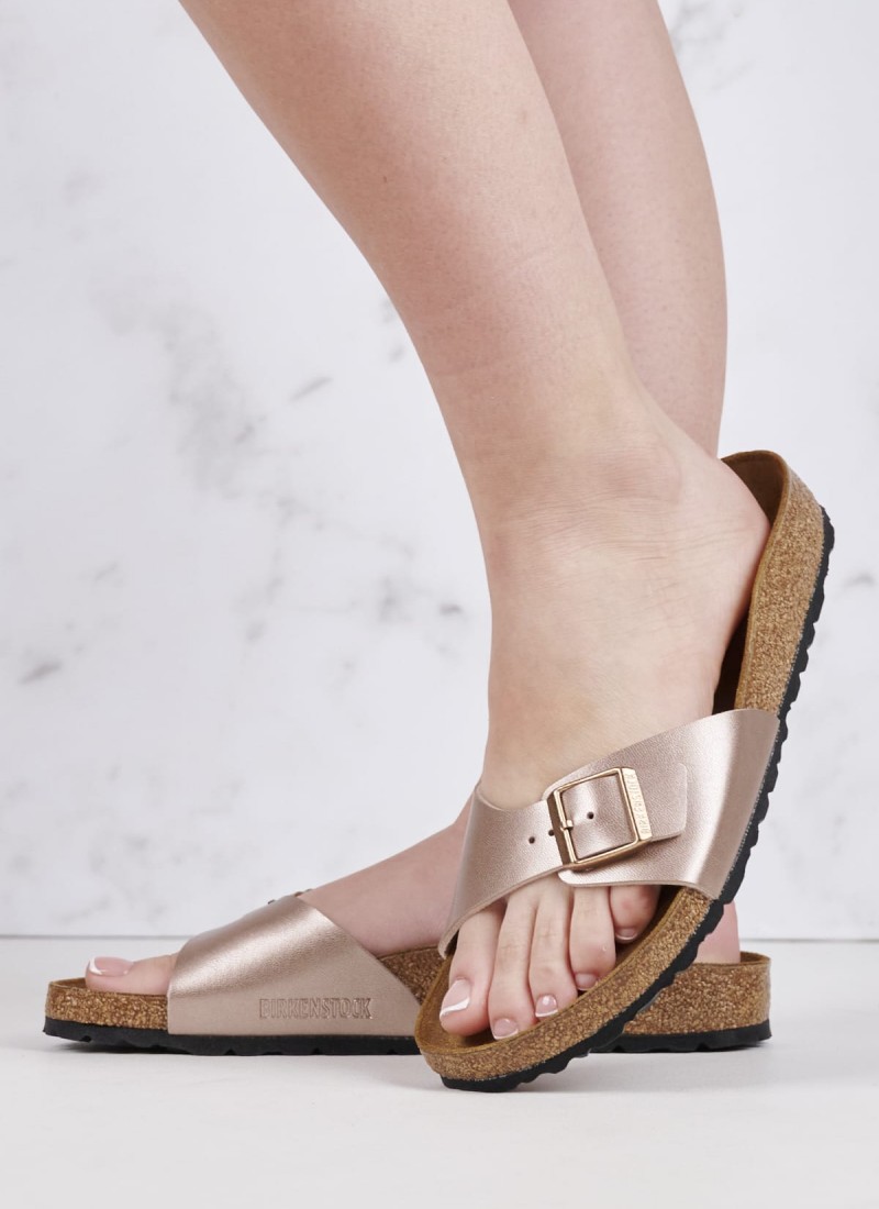 Birkenstock sales bronze metallic