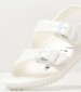 Kids Flip Flops & Sandals Milano.Bs White Rubber Birkenstock