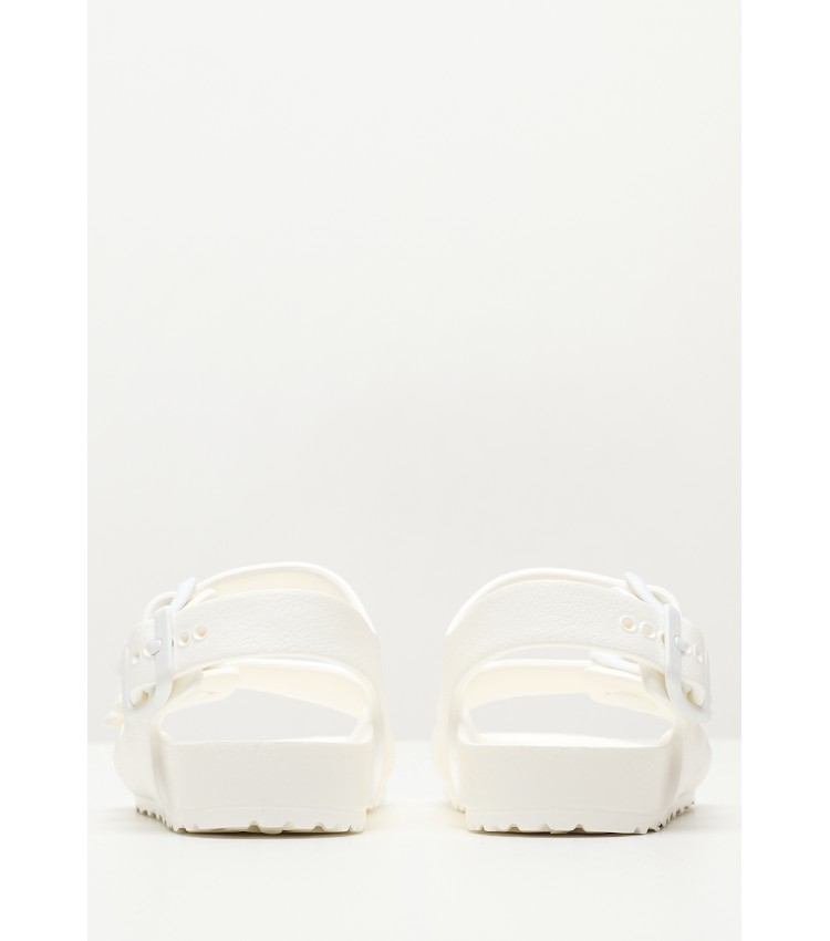 Kids Flip Flops & Sandals Milano.Bs White Rubber Birkenstock