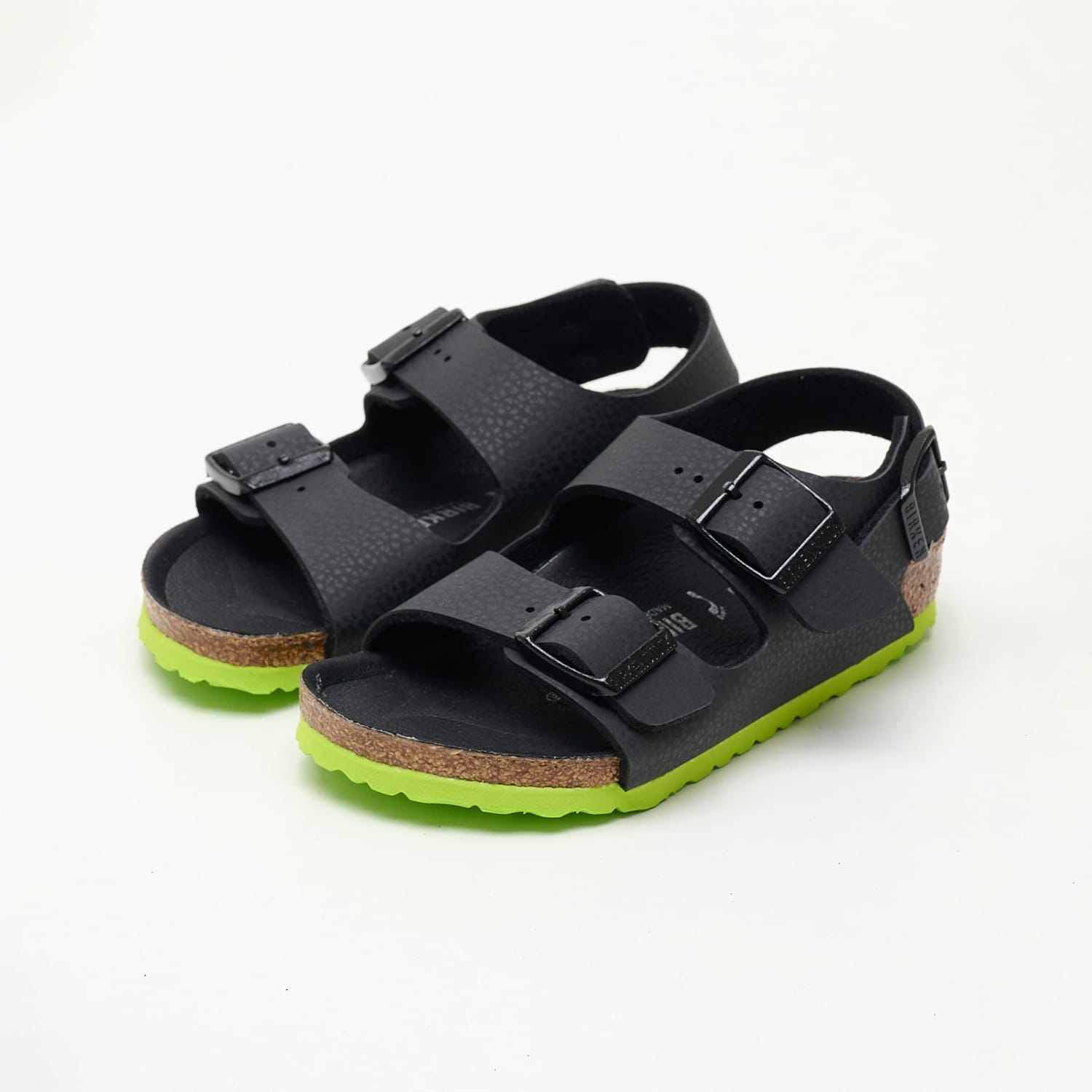 Kids Flip Flops & Sandals Milano.Desert Black ECOleather Birkenstock Kids Flip Flops & Sandals Milano.Desert Black ECOleather Birkenstock