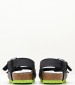 Kids Flip Flops & Sandals Milano.Desert Black ECOleather Birkenstock