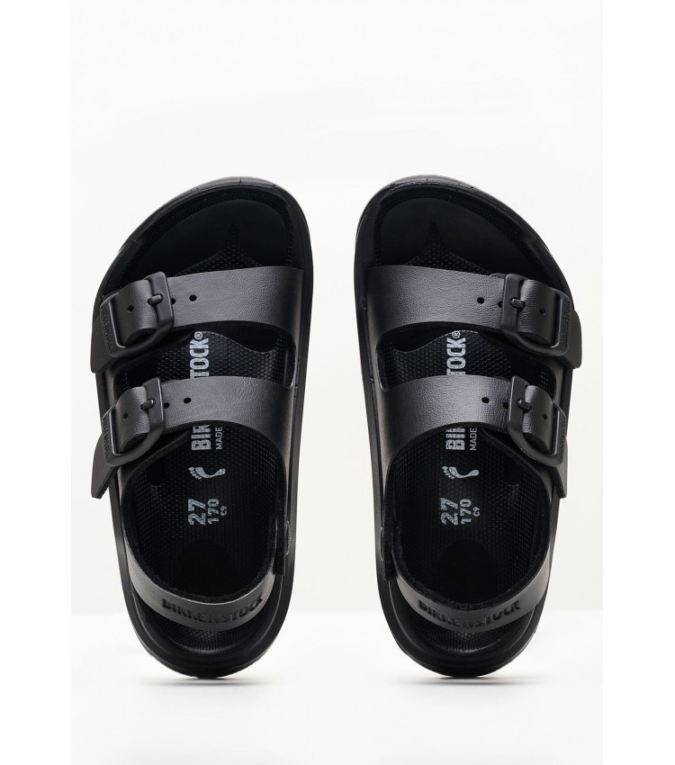 Kids Flip Flops & Sandals Mogami Black Rubber Birkenstock