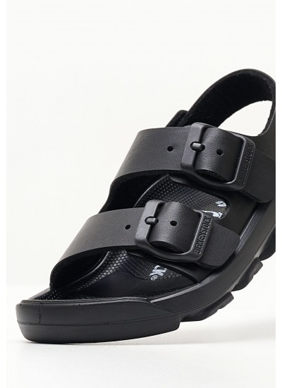 Kids Flip Flops & Sandals Mogami Black Rubber Birkenstock