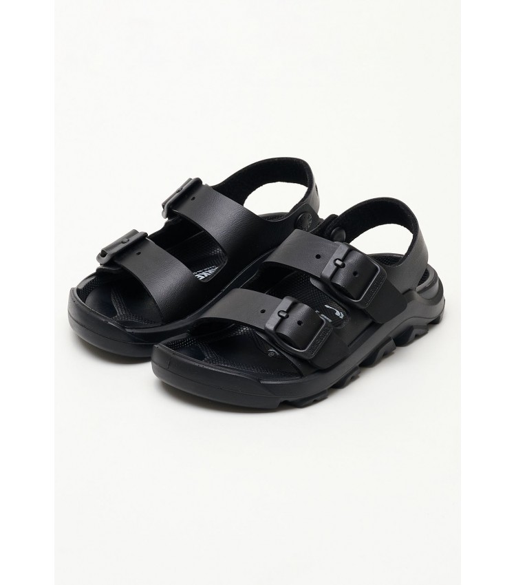 Kids Flip Flops & Sandals Mogami Black Rubber Birkenstock