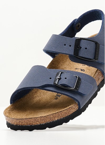 Kids Flip Flops & Sandals Flumek Blue ECOleather Mood