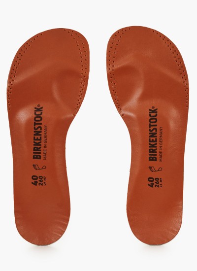 Γυναικεία Flats Arizona.BS Ασημί ECOleather Birkenstock