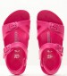 Kids Flip Flops & Sandals Rio.Beet Pink Rubber Birkenstock