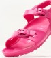 Kids Flip Flops & Sandals Rio.Beet Pink Rubber Birkenstock