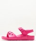 Kids Flip Flops & Sandals Rio.Beet Pink Rubber Birkenstock