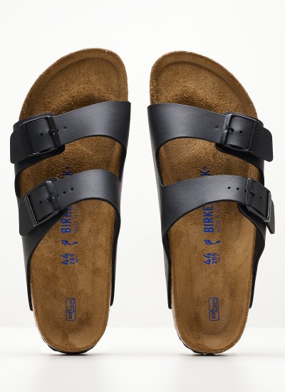 Ανδρικές Σαγιονάρες & Πέδιλα Sfb.Arizona.M Μαύρο ECOleather Birkenstock