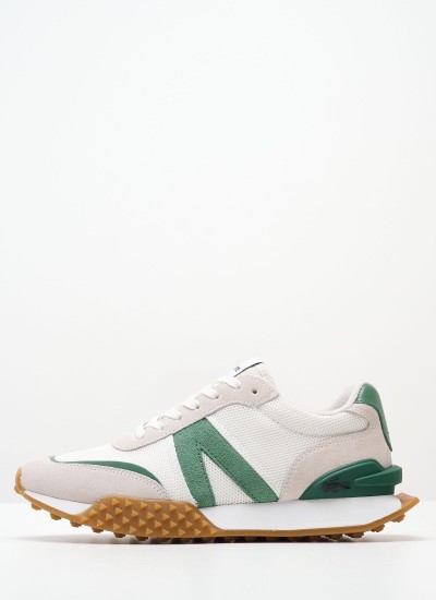 Γυναικεία Παπούτσια Casual Court.Zero Μπεζ Δέρμα Lacoste