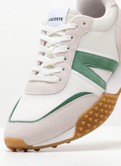 Γυναικεία Παπούτσια Casual Court.Zero Μπεζ Δέρμα Lacoste