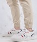 Ανδρικά Παπούτσια Casual L001 Άσπρο Δέρμα Lacoste