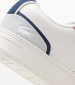 Ανδρικά Παπούτσια Casual L001 Άσπρο Δέρμα Lacoste