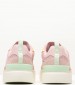 Γυναικεία Παπούτσια Casual L002.Cfa.1 Ροζ Ύφασμα Lacoste