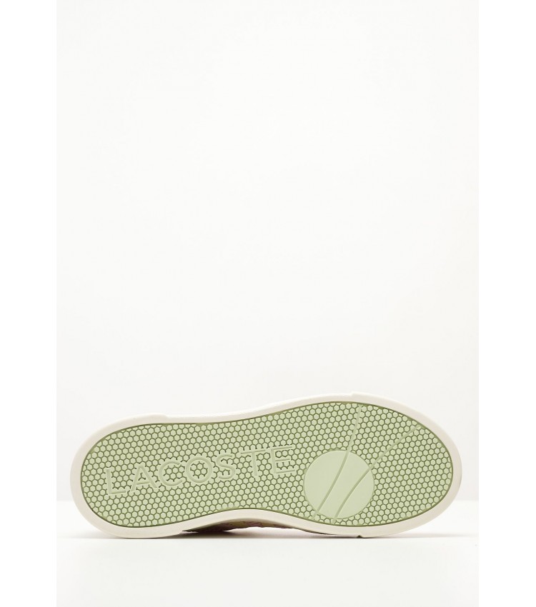 Women Casual Shoes L002.Cfa.1 Pink Fabric Lacoste