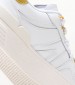 Γυναικεία Παπούτσια Casual L002.Cfa.3 Άσπρο Δέρμα Lacoste
