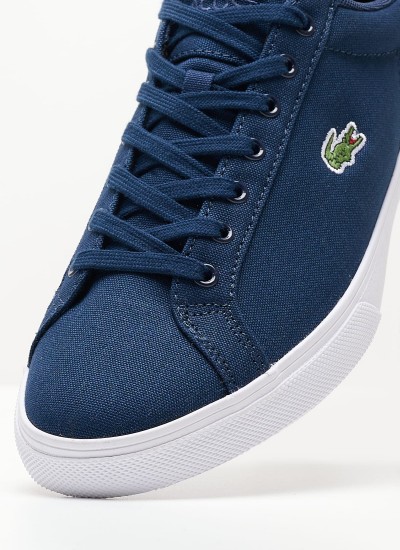 Γυναικεία Παπούτσια Casual Carnaby.22F Μαύρο Δέρμα Lacoste