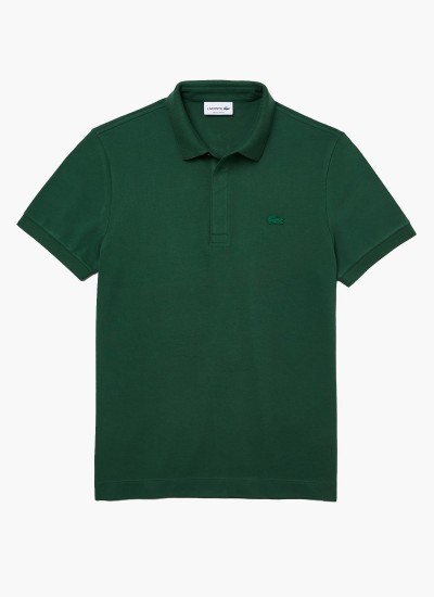 Ανδρικές Μπλούζες Paris Πράσινο Βαμβάκι Lacoste