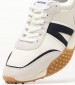 Men Casual Shoes Spin.Deluxe White Buckskin Lacoste