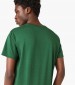 Ανδρικές Μπλούζες TH6709 Πράσινο Βαμβάκι Lacoste