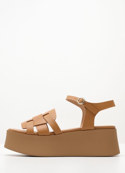 Women Sandals Low Vanessa Black Leather Ash