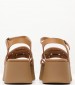 Women Platforms Low 88T8 Tabba Leather Frau