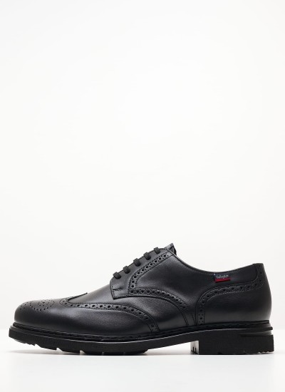 Men Shoes 16403.D Black Leather Callaghan