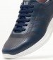Ανδρικά Παπούτσια Casual 91322 Μπλε Δέρμα Callaghan