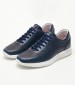 Men Casual Shoes 91322 Blue Leather Callaghan