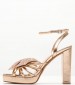 Women Sandals Fantasies Bronze ECOleather Jeffrey Campbell