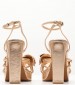 Women Sandals Fantasies Bronze ECOleather Jeffrey Campbell