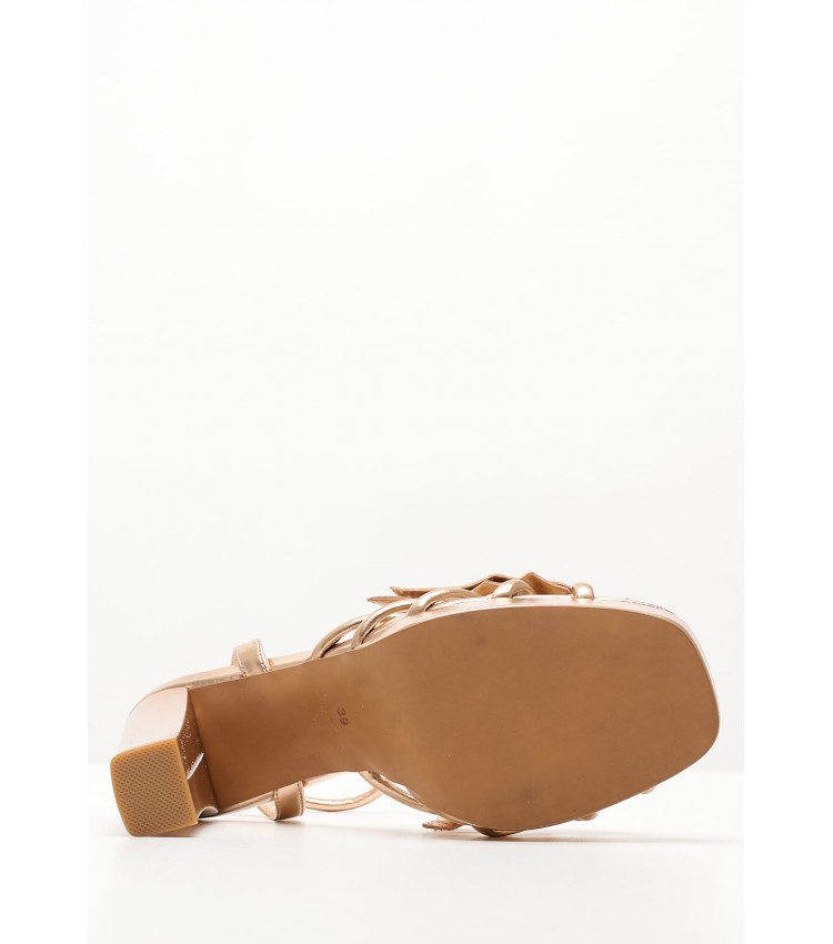 Γυναικεία Πέδιλα Fantasies Μπρονζέ ECOleather Jeffrey Campbell